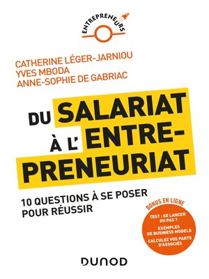 cover image of Du salariat à l'entrepreneuriat